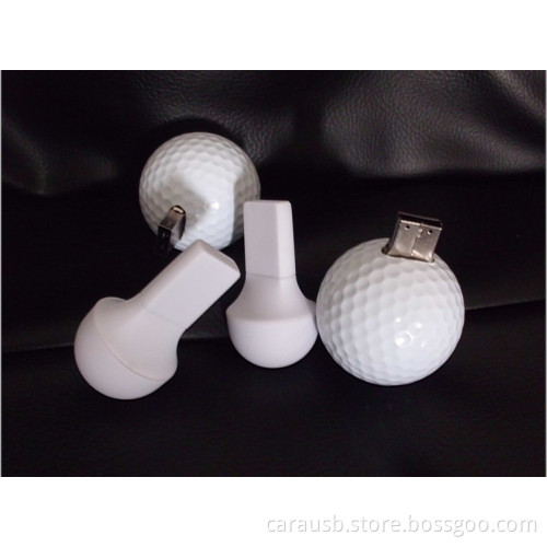 Carausb personalized ABS material white plastic tumbler usb flash disk creative gifts toys promotional giveaways